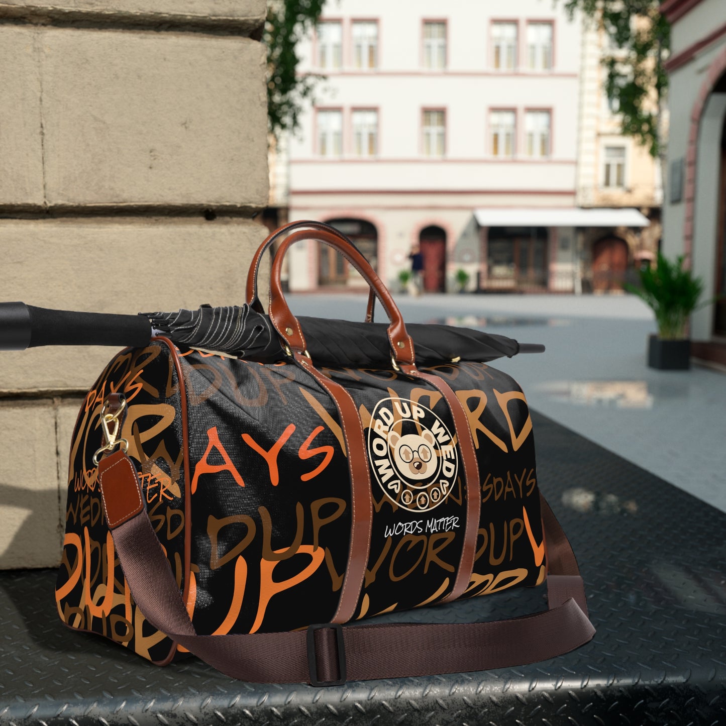 Word Up Wednesdays "Words Matter" World Traveler Bag