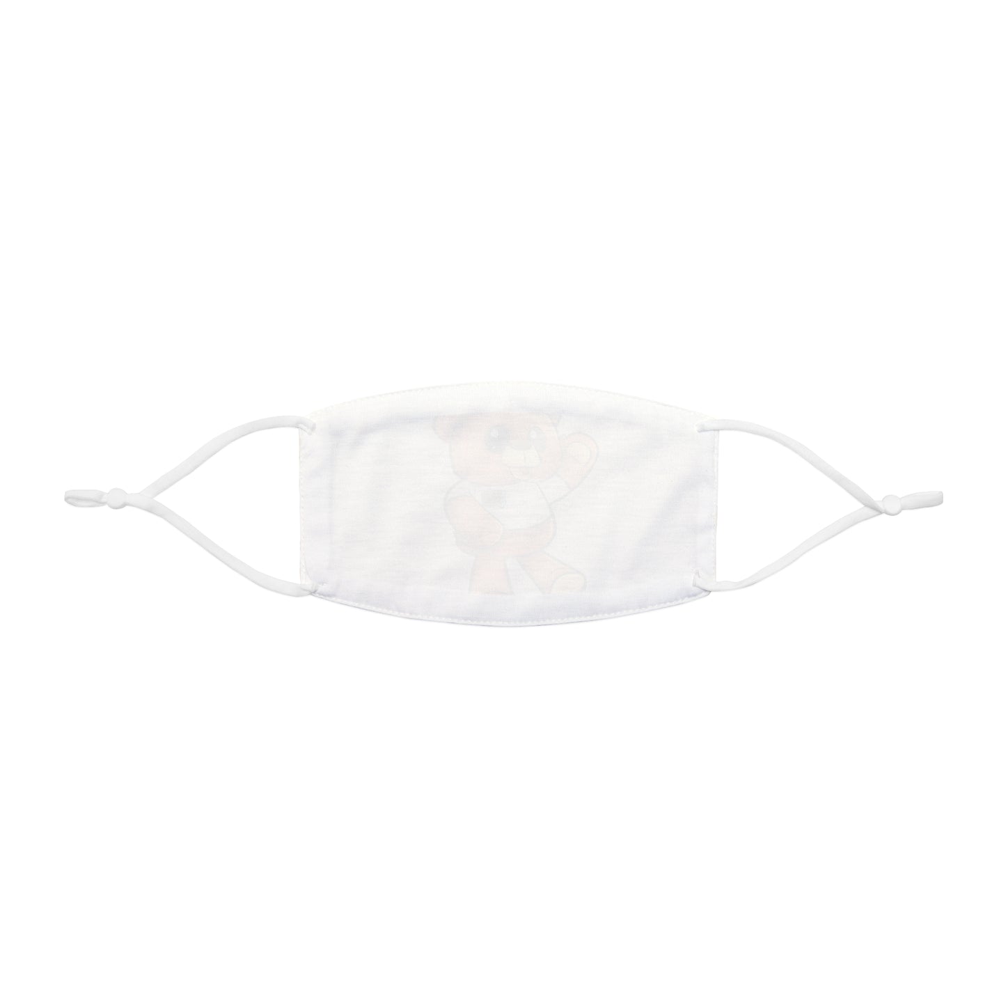 Wordy Bear Fabric Face Mask