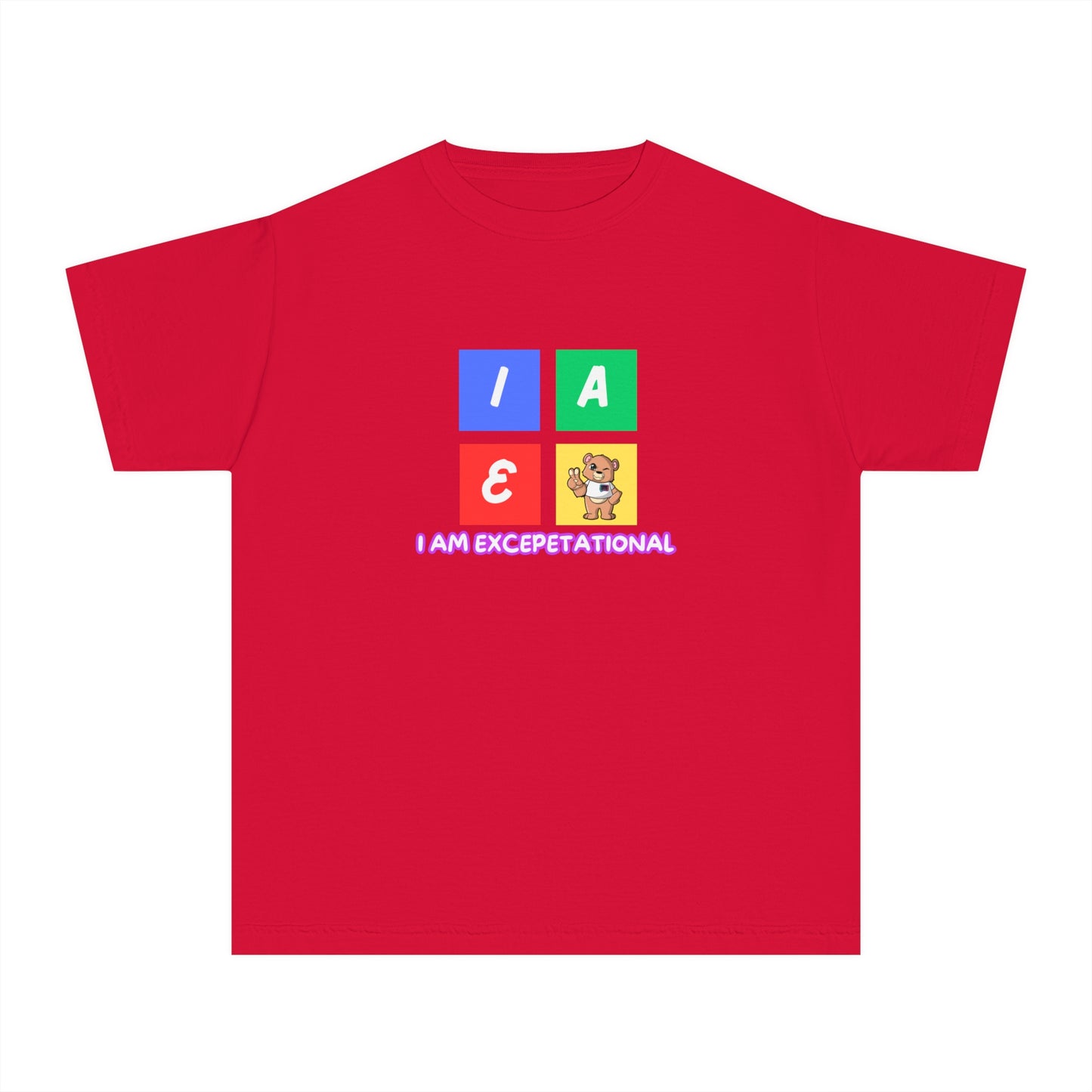 Youth " I Am Exceptional" Tee