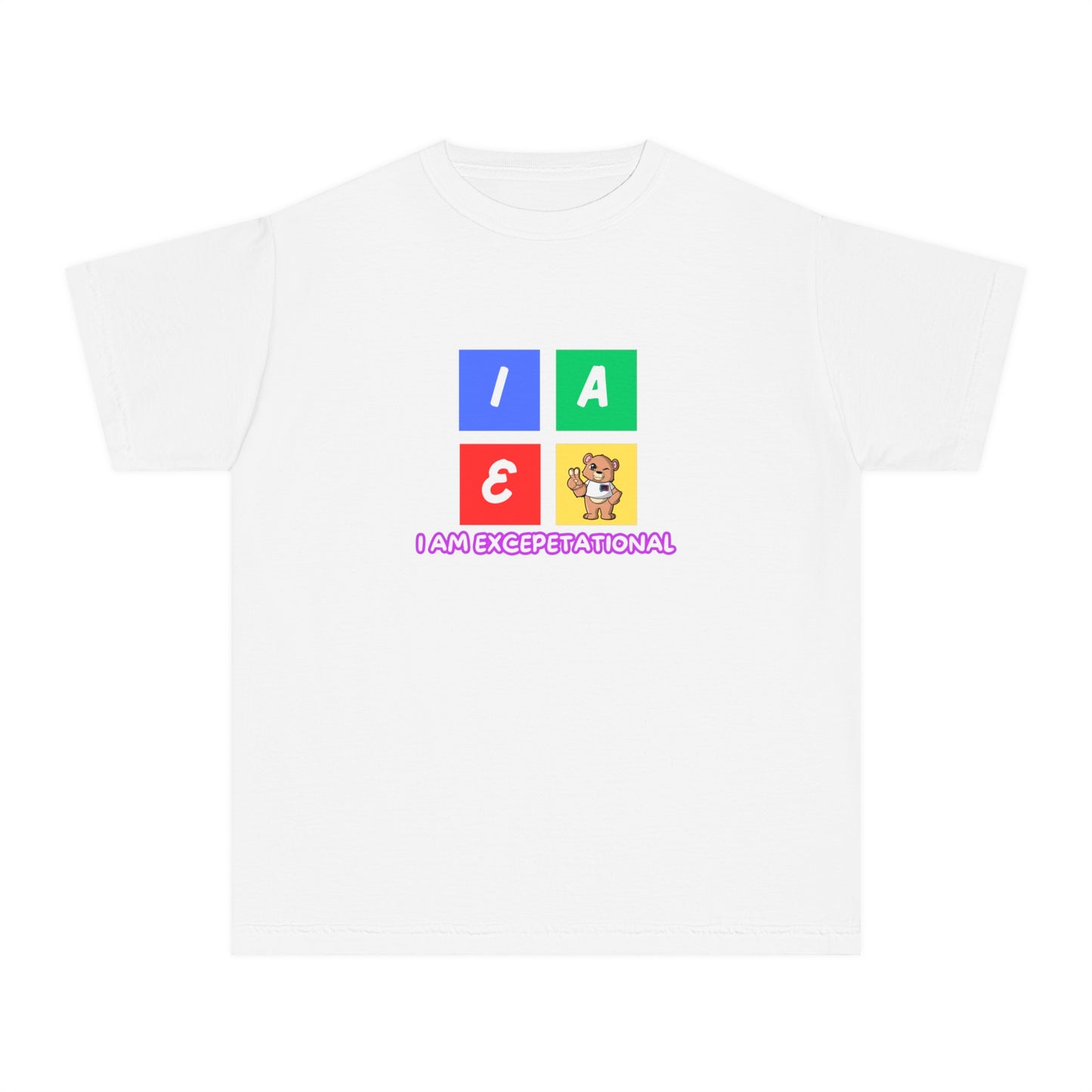 Youth " I Am Exceptional" Tee