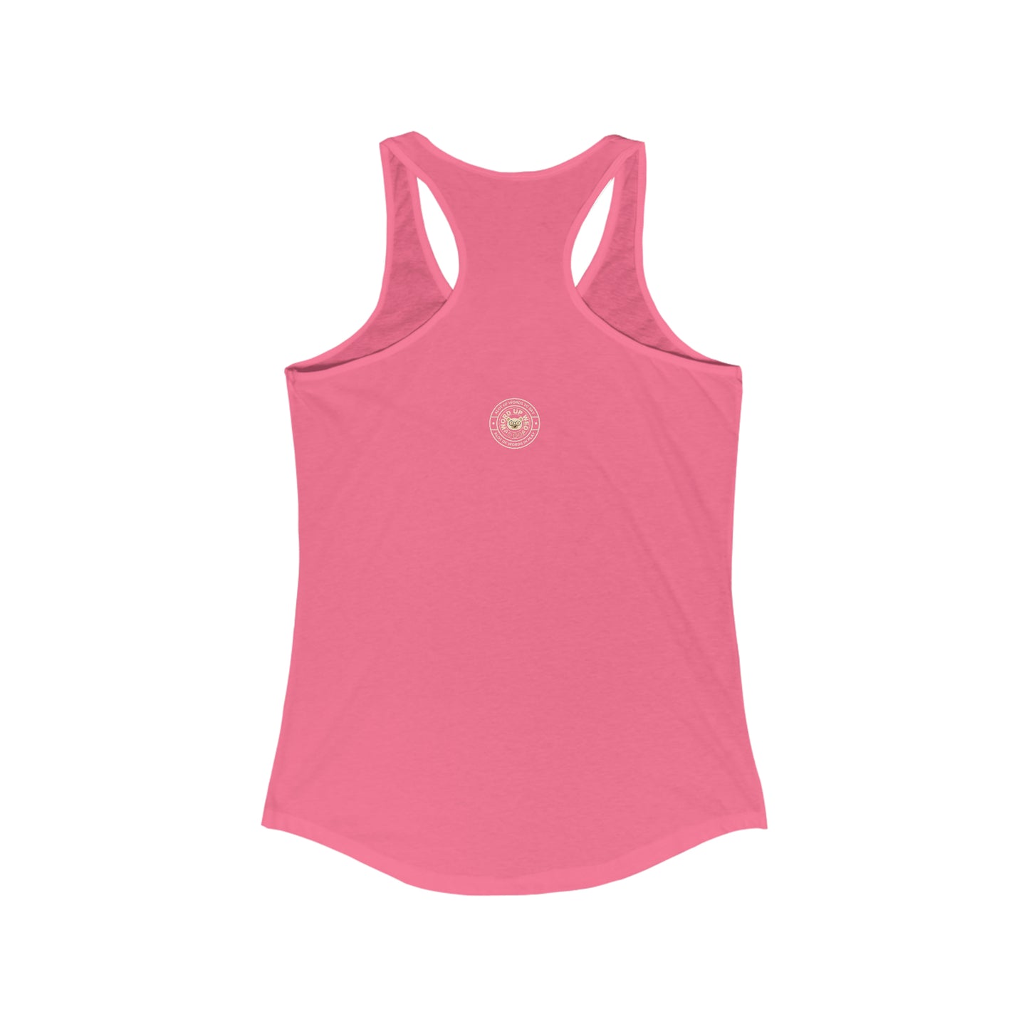 Women's "Wordy Bear" Racerback Workout Tank