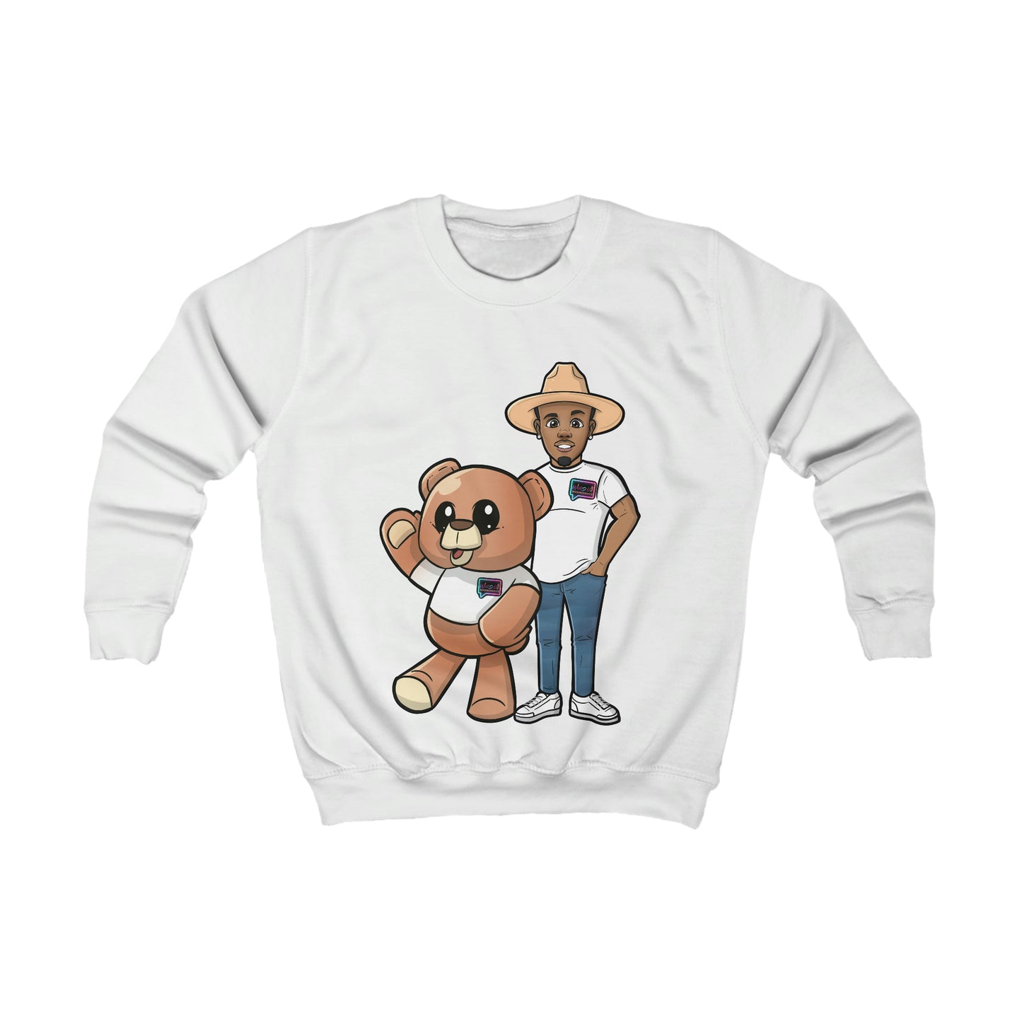Kids "Henry and Wordy bear" Sweatshirt