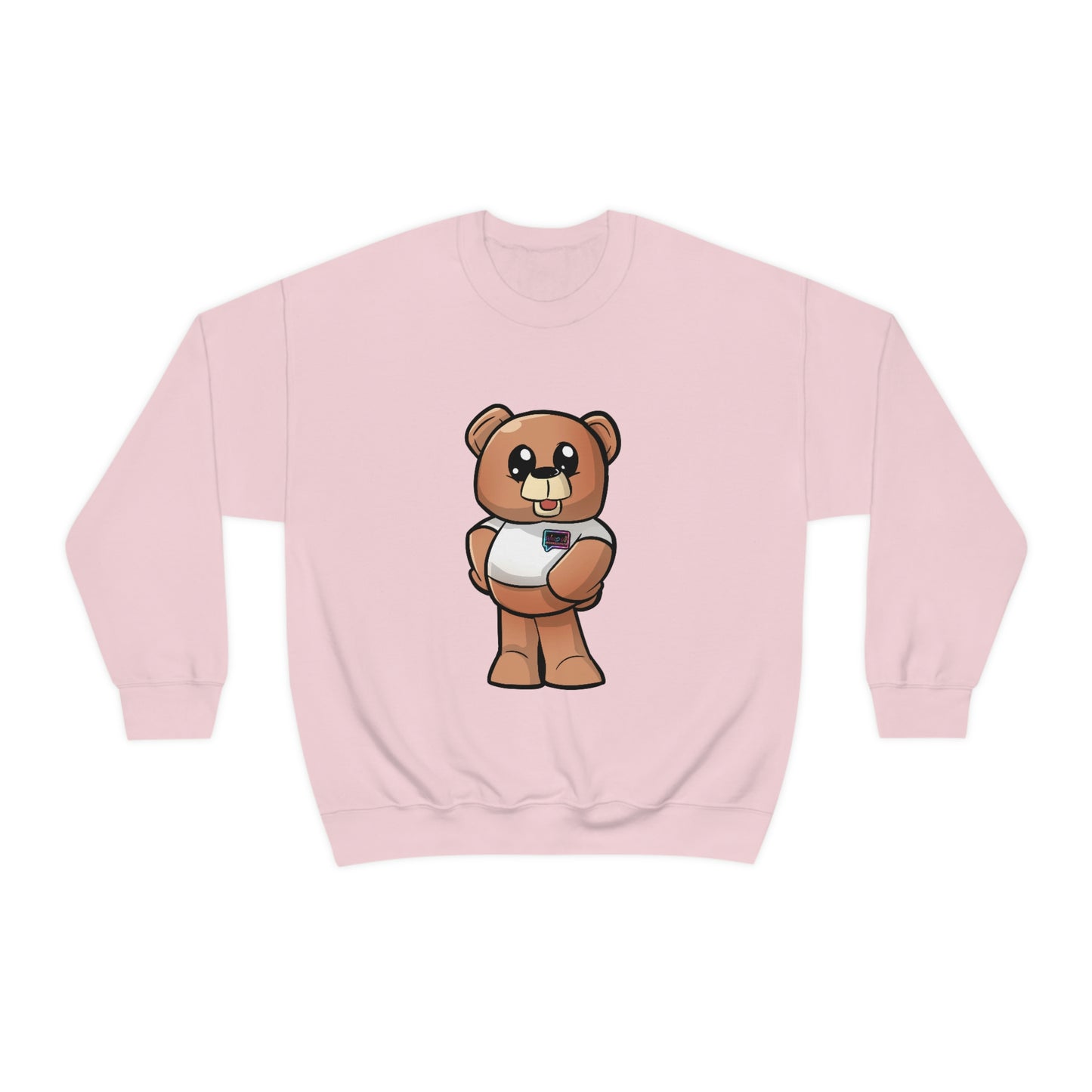 Women's "Wordy Bear" Heavy Blend™ Crewneck Sweatshirt