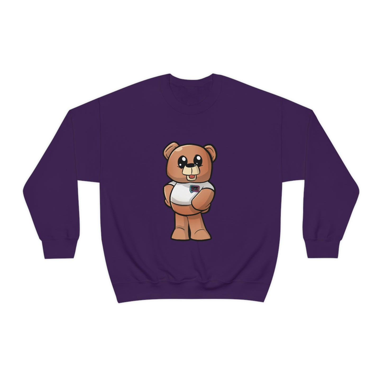 Women's "Wordy Bear" Heavy Blend™ Crewneck Sweatshirt