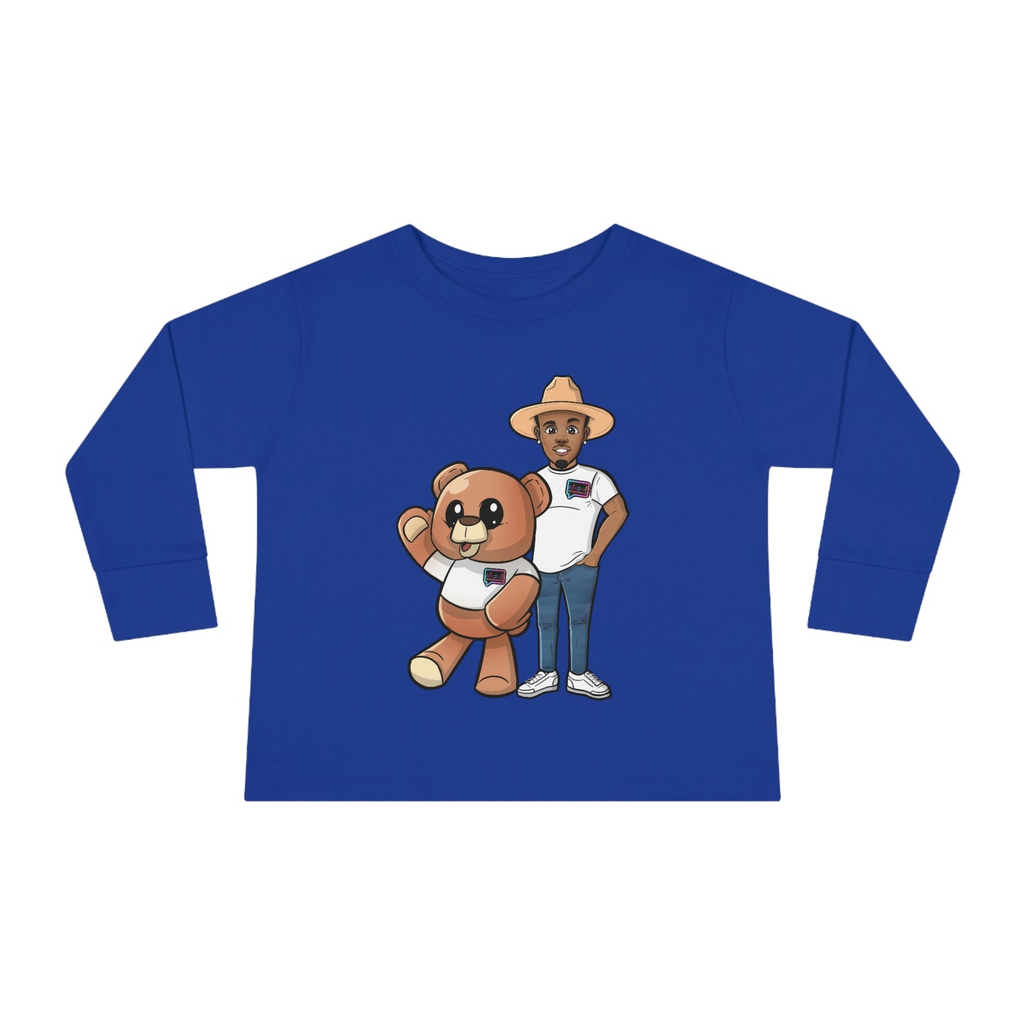 Toddler "Henry and Wordy Bear" Long Sleeve Tee