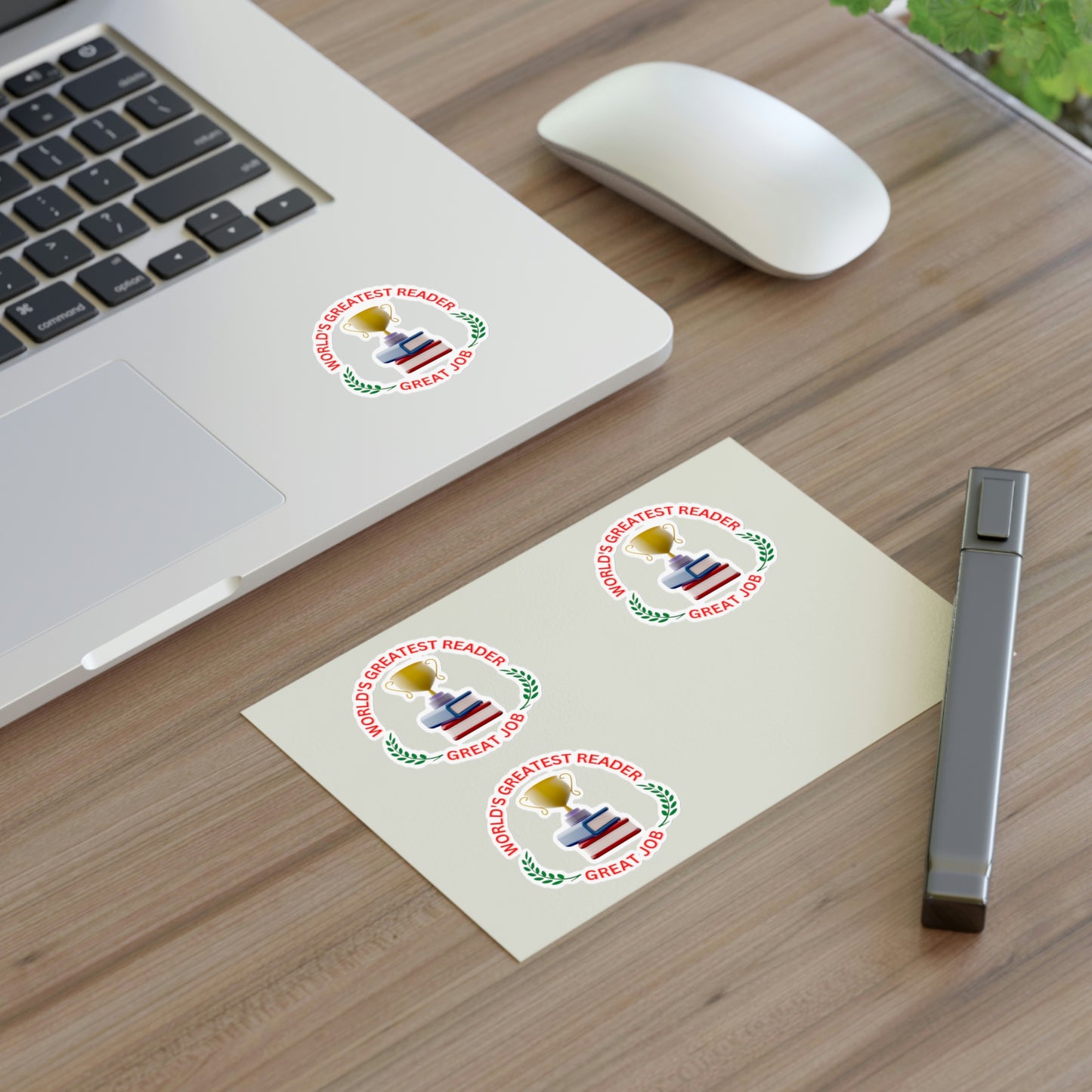 "World's Greatest Reader" Sticker Sheets