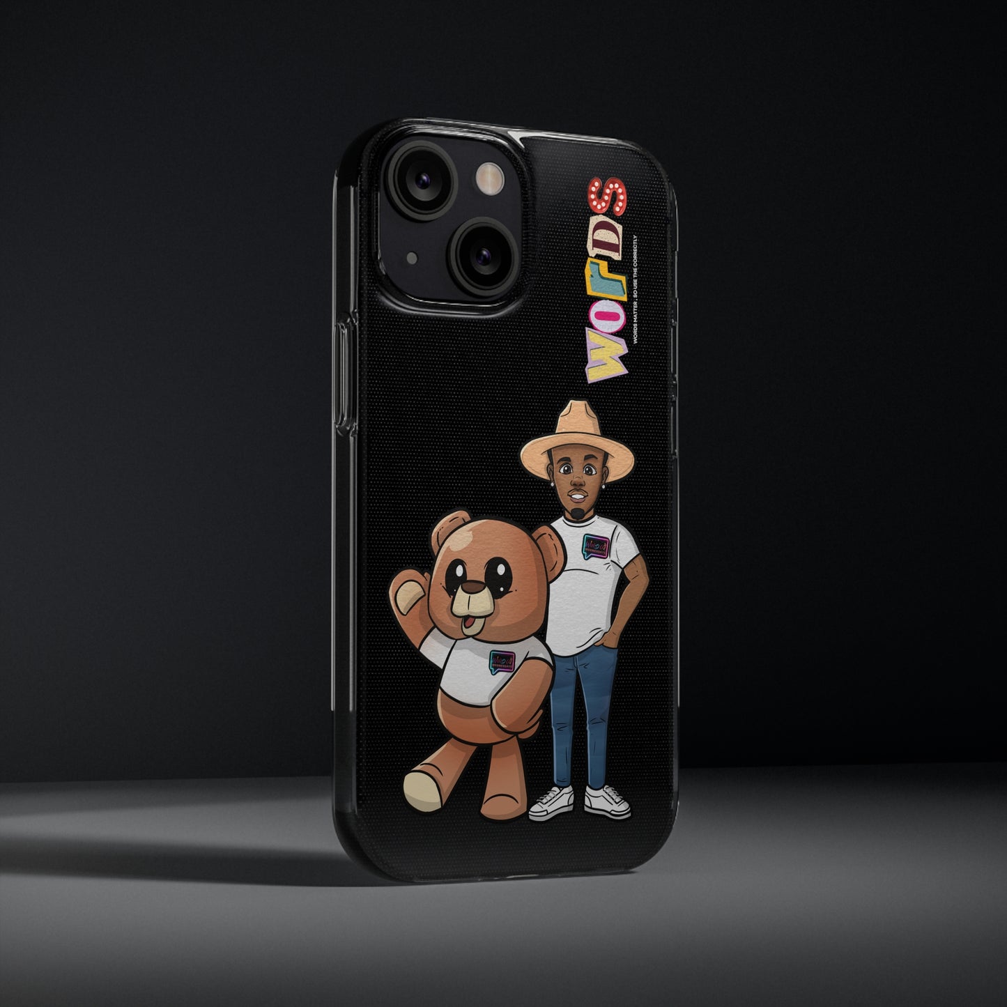 Henry and Wordy Bear Soft Phone Case