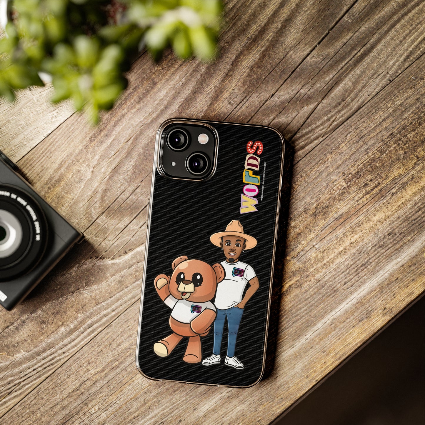 Henry and Wordy Bear Soft Phone Case