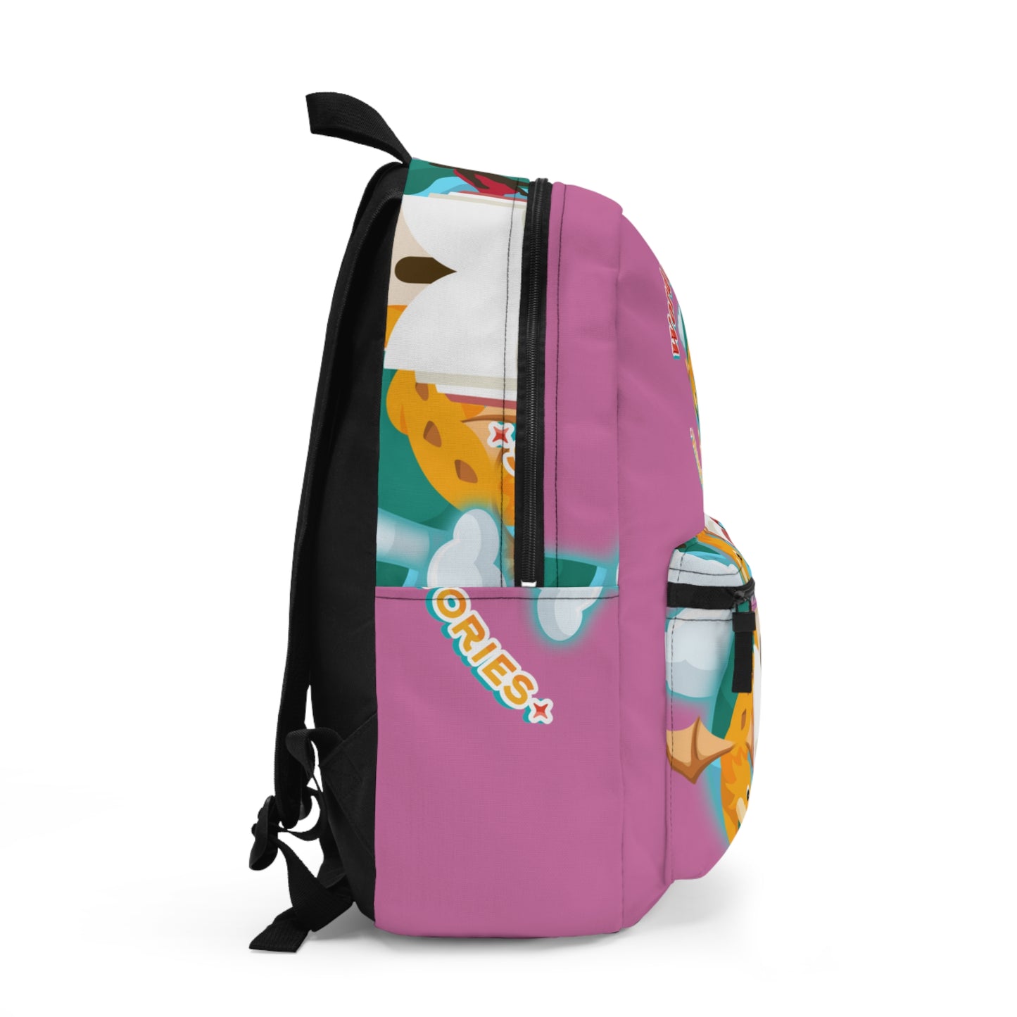 Word Up Wednesdays Whimsical World Of Stories Backpack "Light Pink"