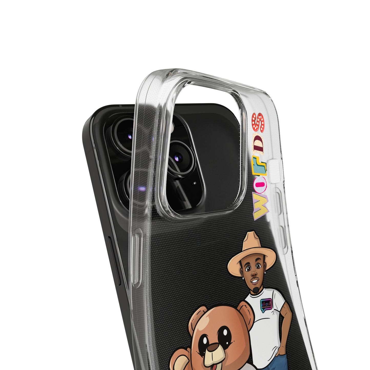 Henry and Wordy Bear Soft Phone Case