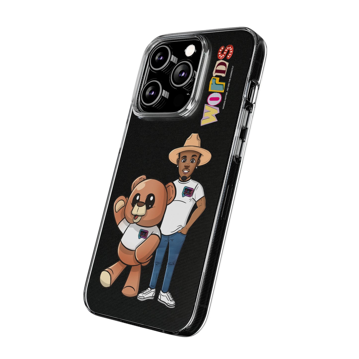 Henry and Wordy Bear Soft Phone Case