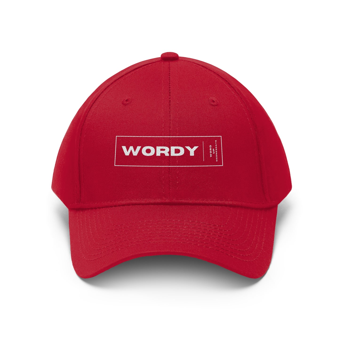 Unisex "Wordy" Twill Hat