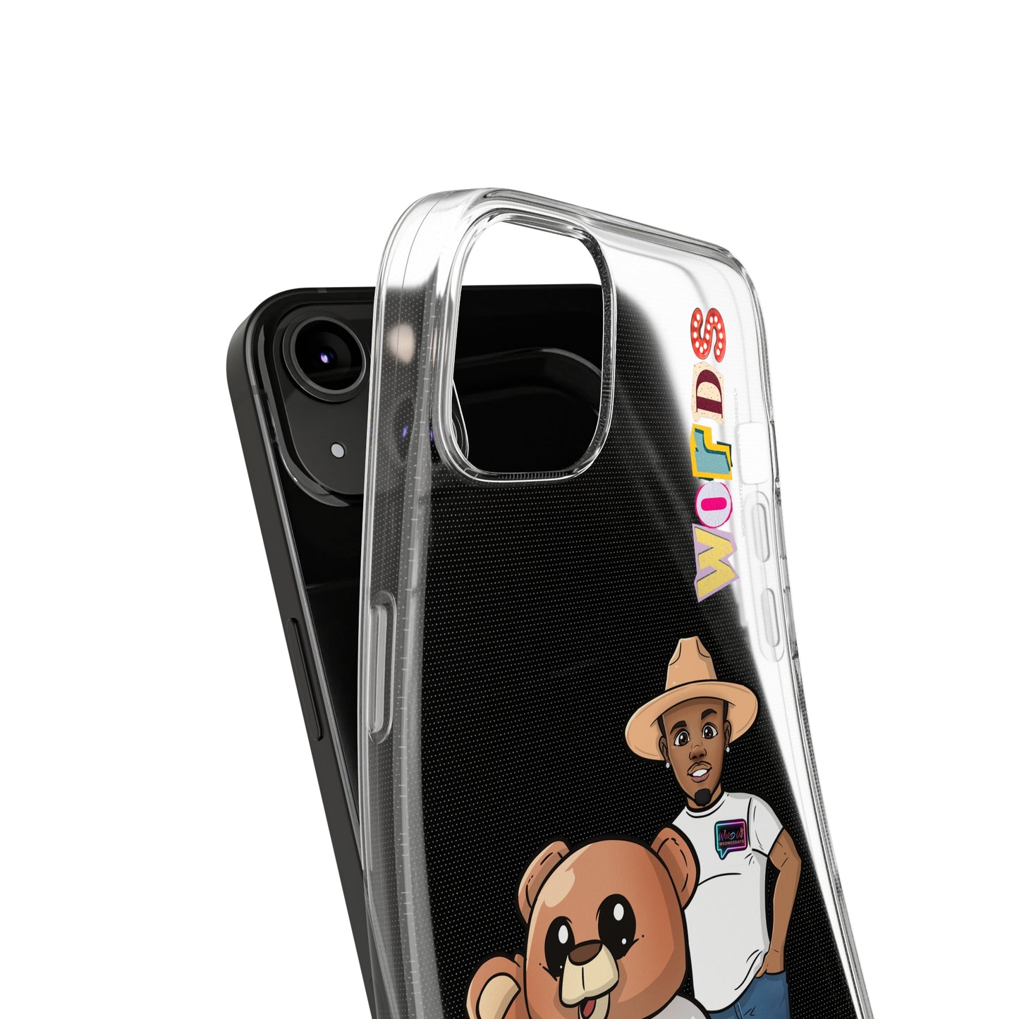 Henry and Wordy Bear Soft Phone Case