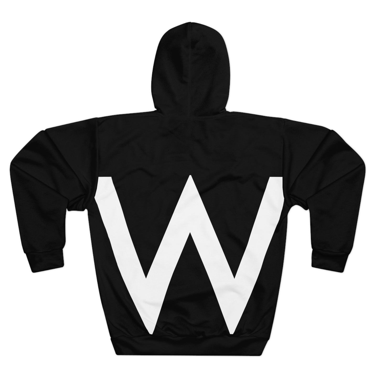 Unisex All Black "Wordy" Hoodie