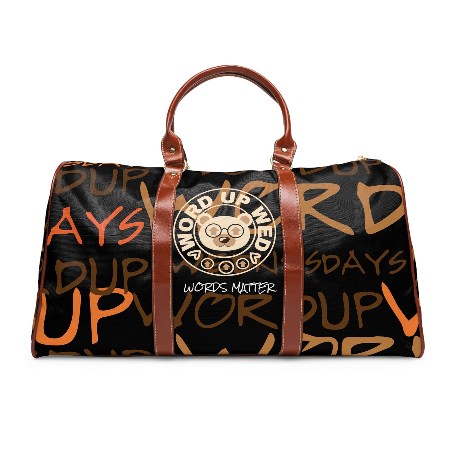 Word Up Wednesdays "Words Matter"  World Traveler Bag