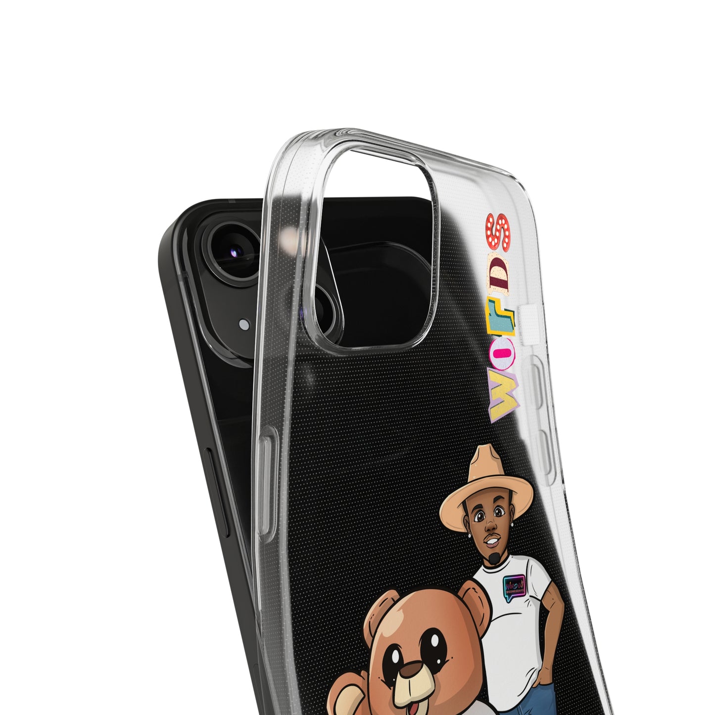 Henry and Wordy Bear Soft Phone Case