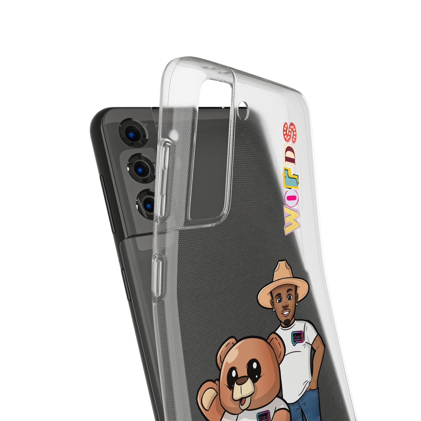 Henry and Wordy Bear Soft Phone Case