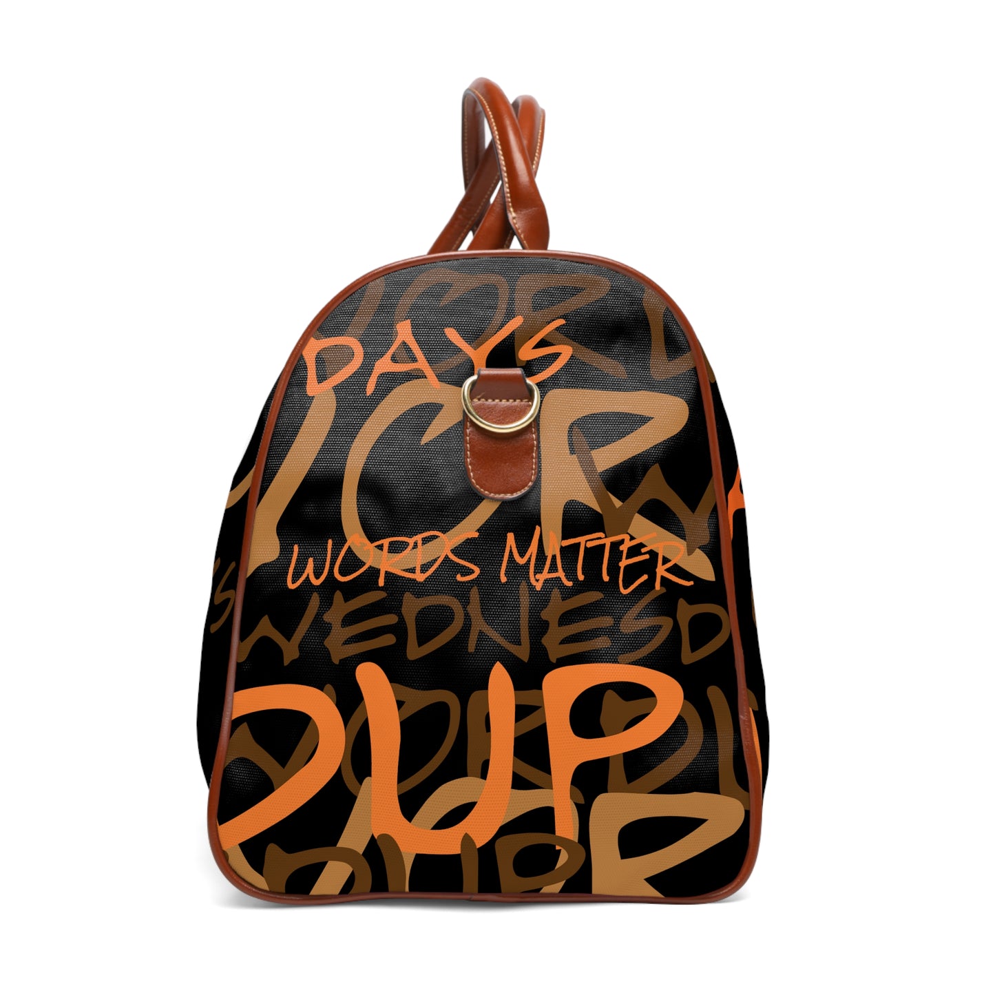 Word Up Wednesdays "Words Matter"  World Traveler Bag