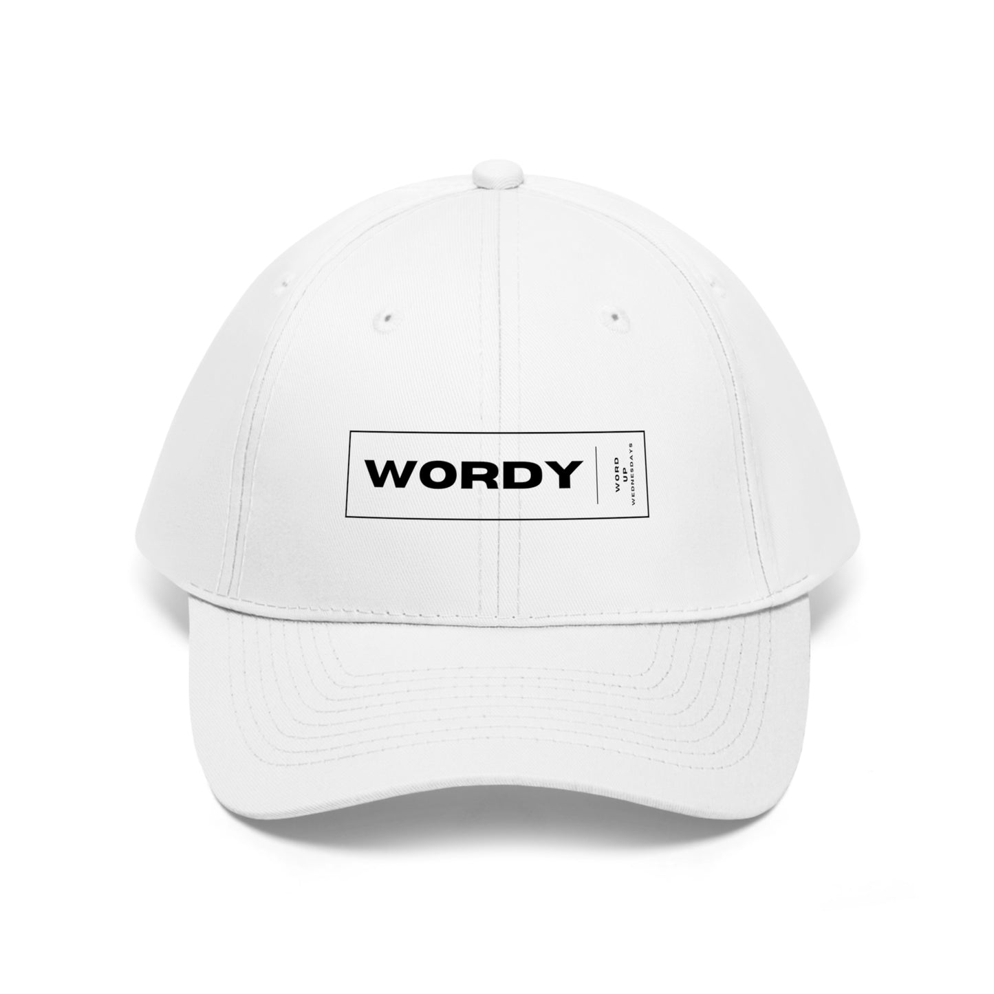 Unisex "Wordy" Twill Hat