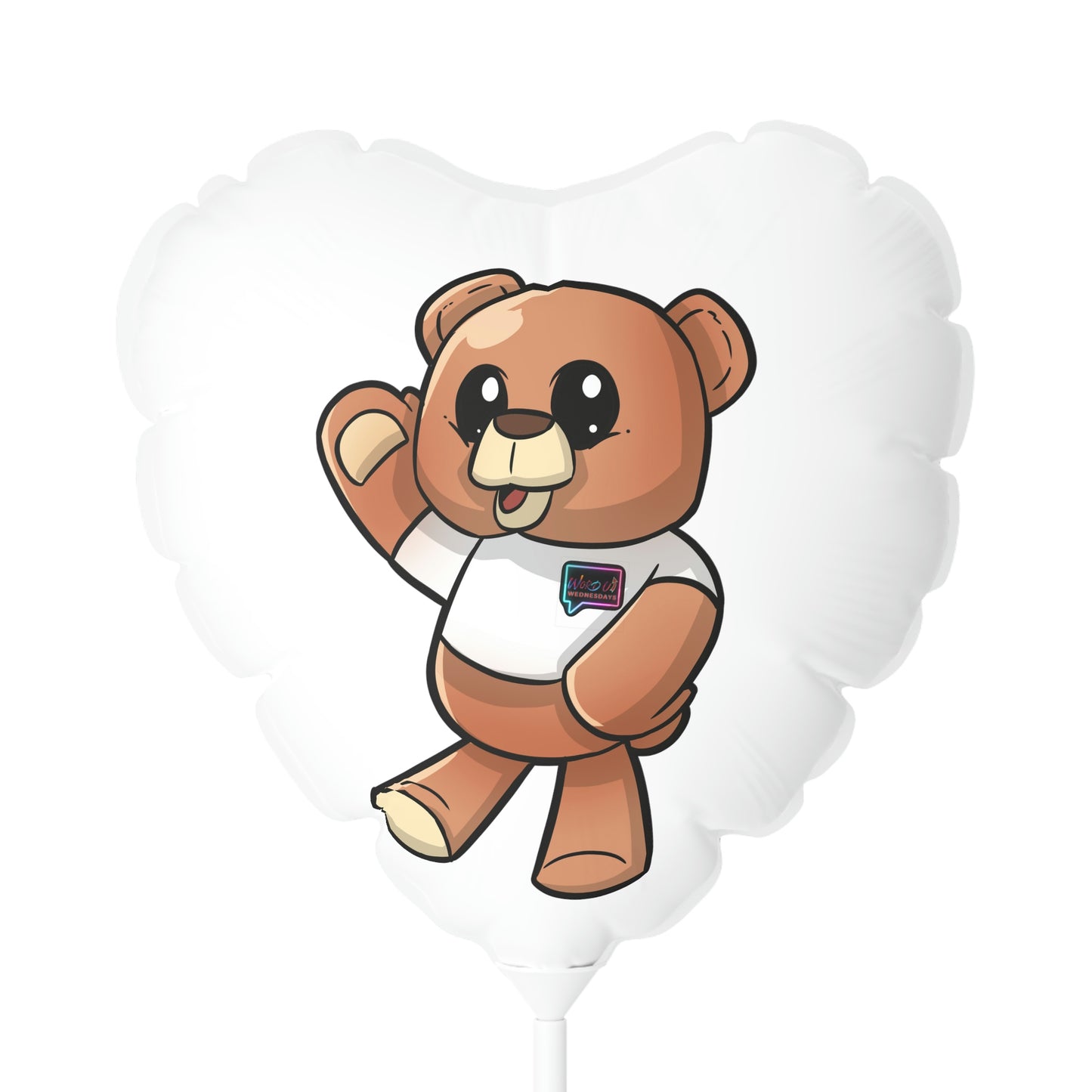 "Wordy Bear" Birthday and Party Balloons 11"