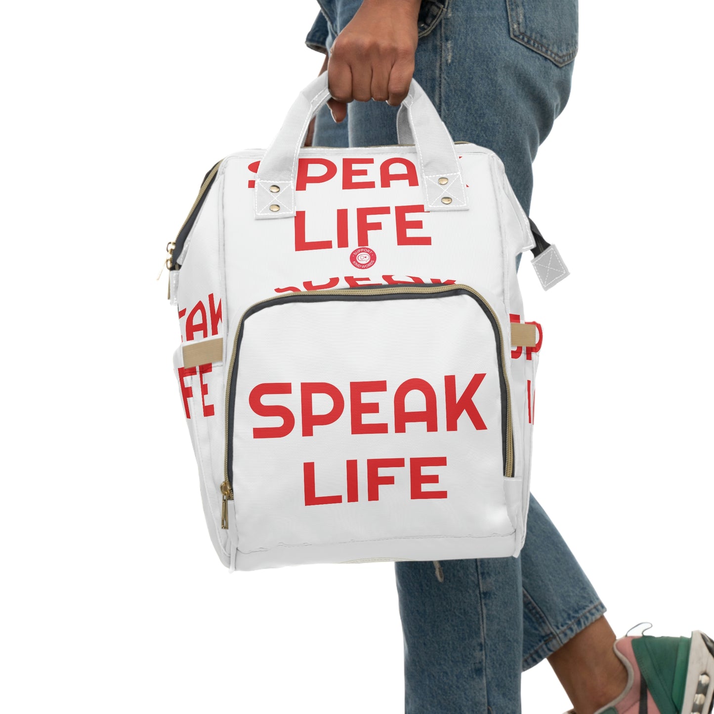 "Speak Life" Billboard Backpack