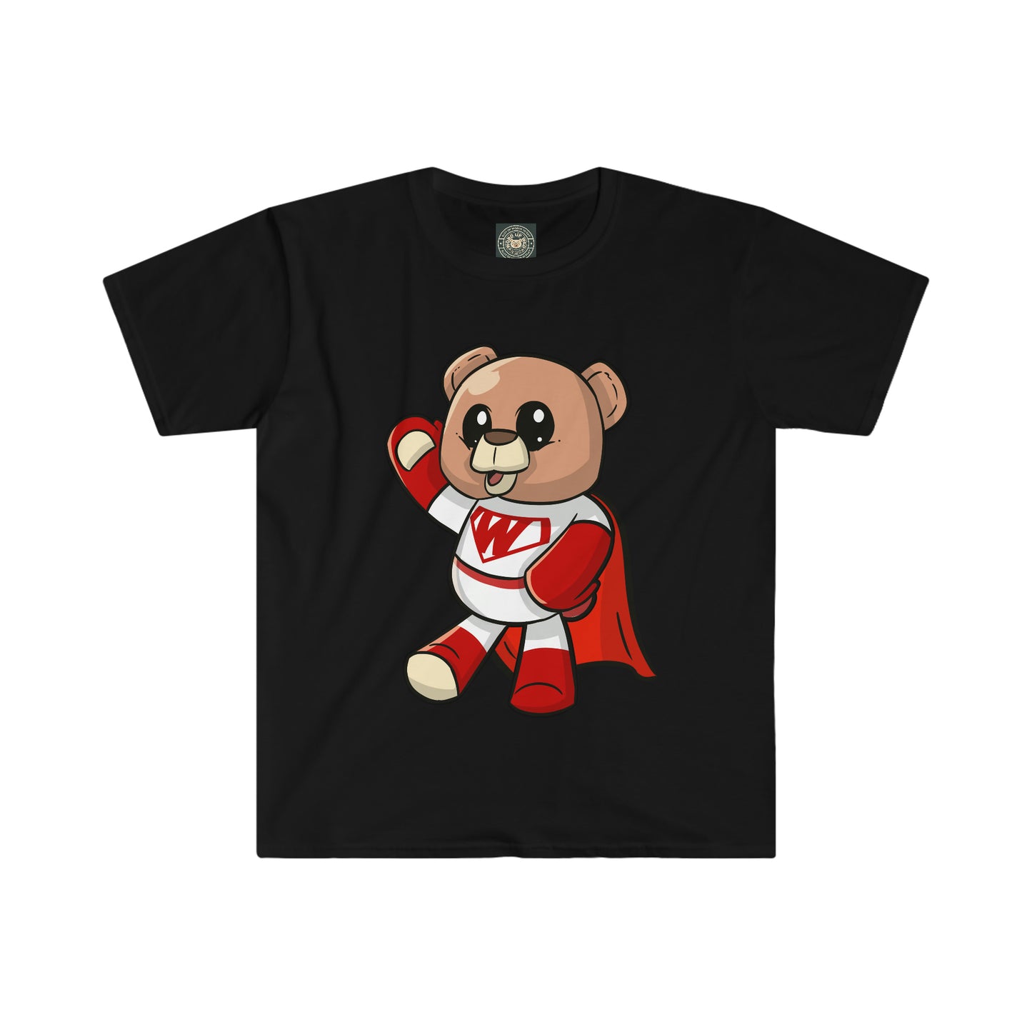 Unisex "Super Wordy Bear" Graphic T-Shirt