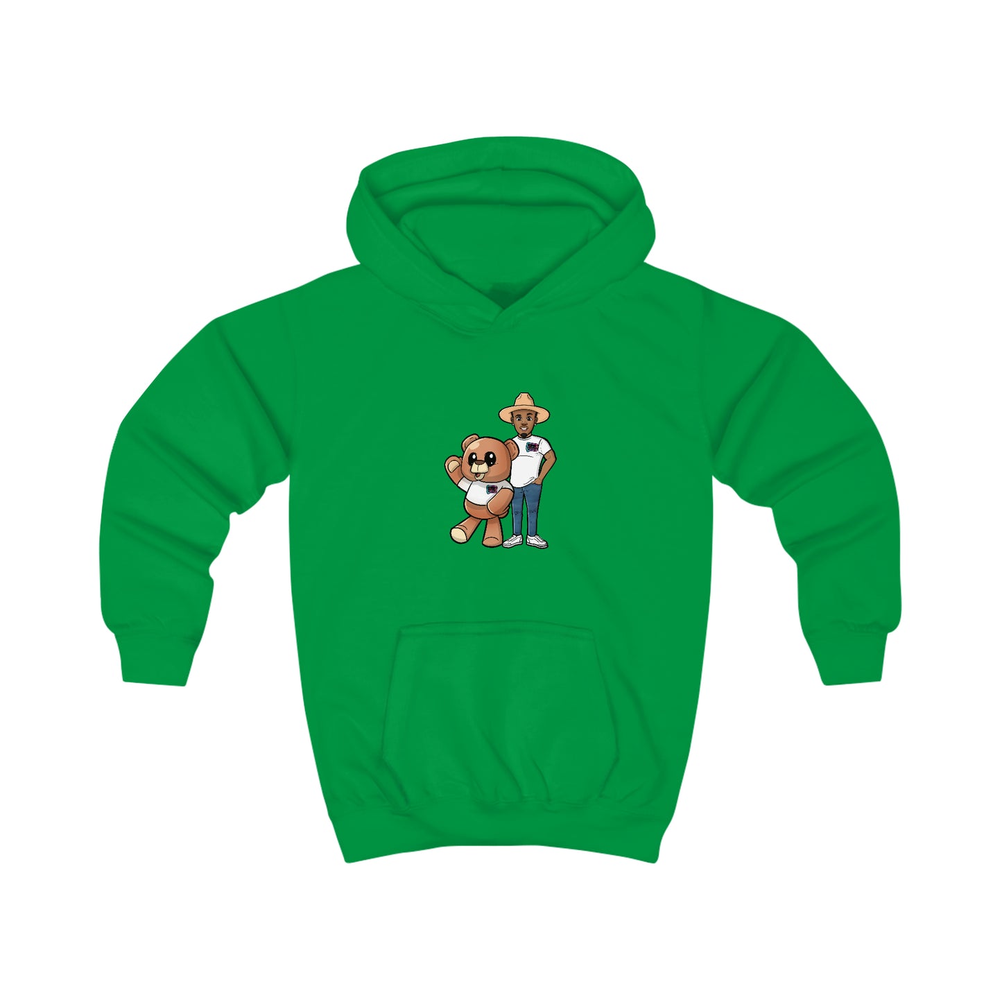 Kids "Henry and Wordy Bear" Fall Hoodie