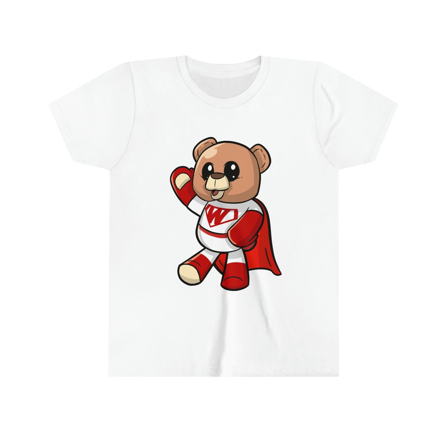 Youth "Super Wordy Bear" Graphic Tee