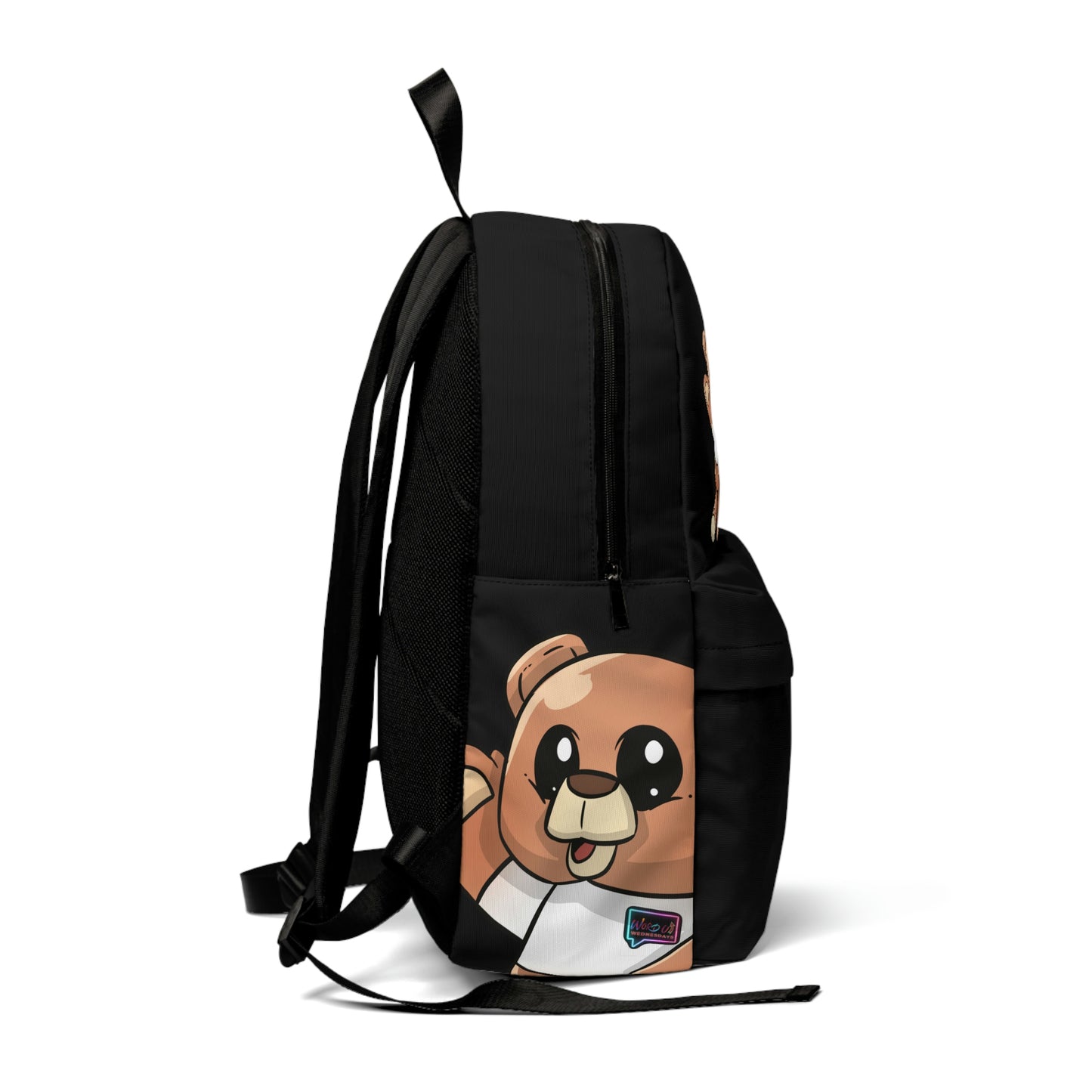 "Black Classic Word Up Wednesdays" Unisex Classic Backpack