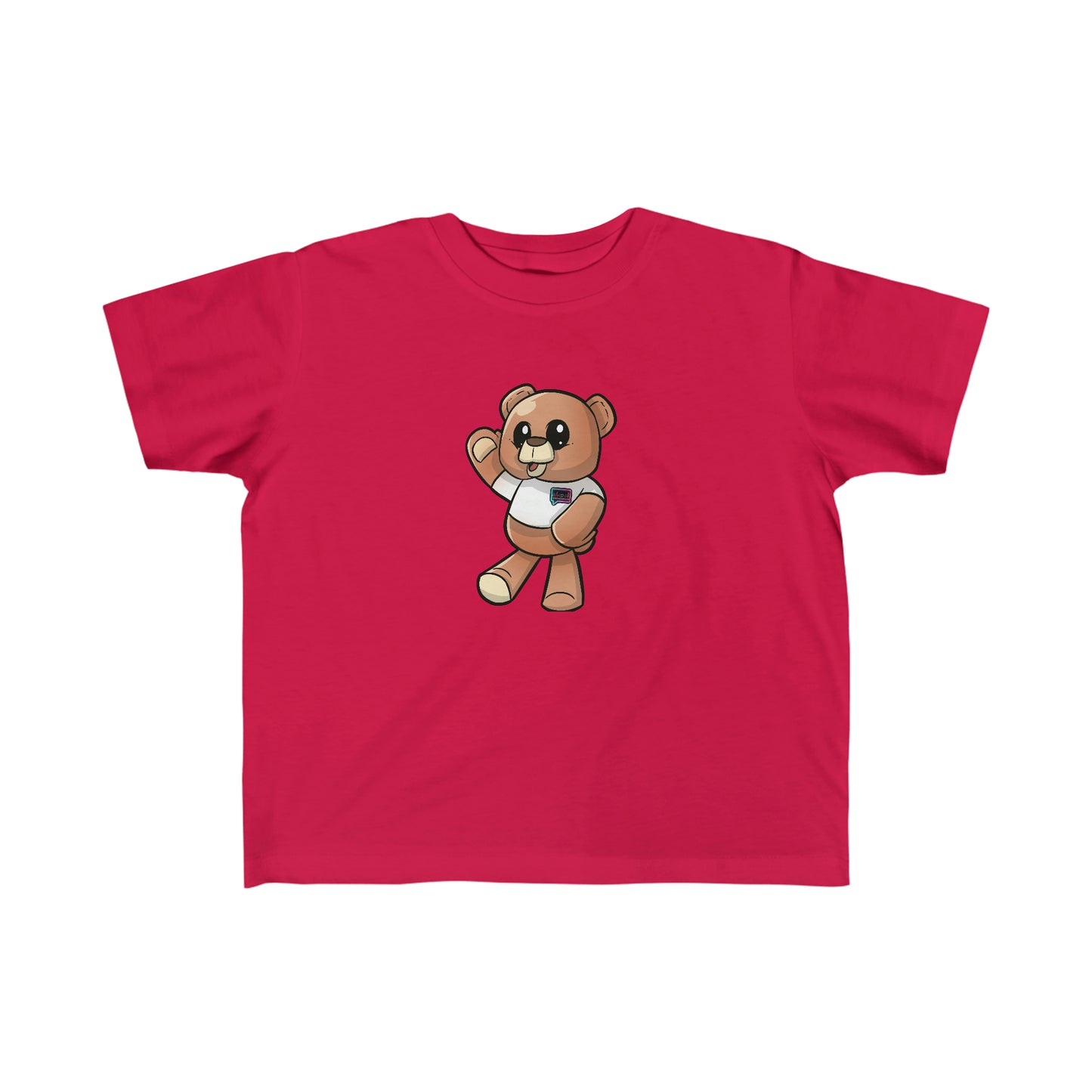 Toddler "Wordy Bear"  Fine Jersey Tee