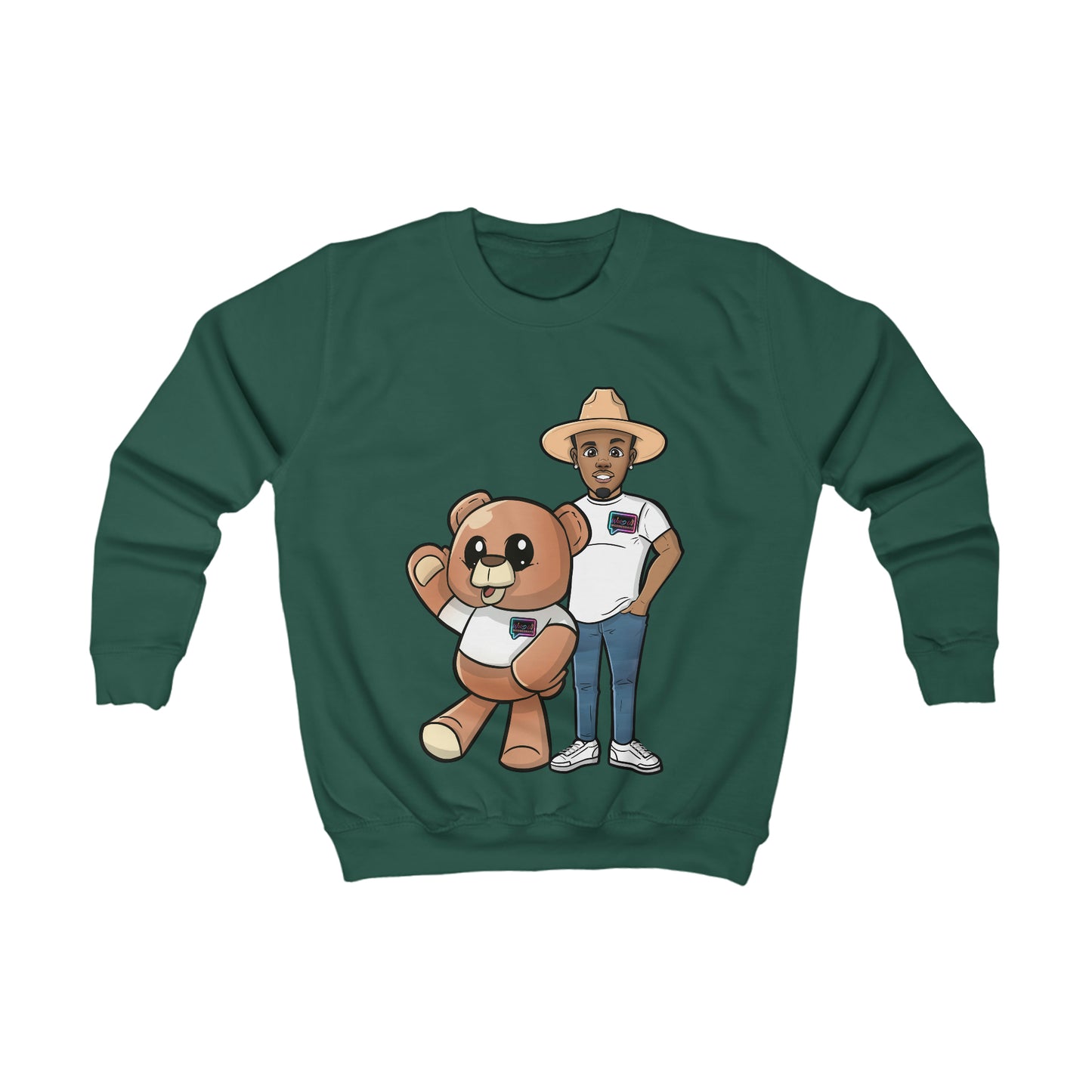 Kids "Henry and Wordy bear" Sweatshirt