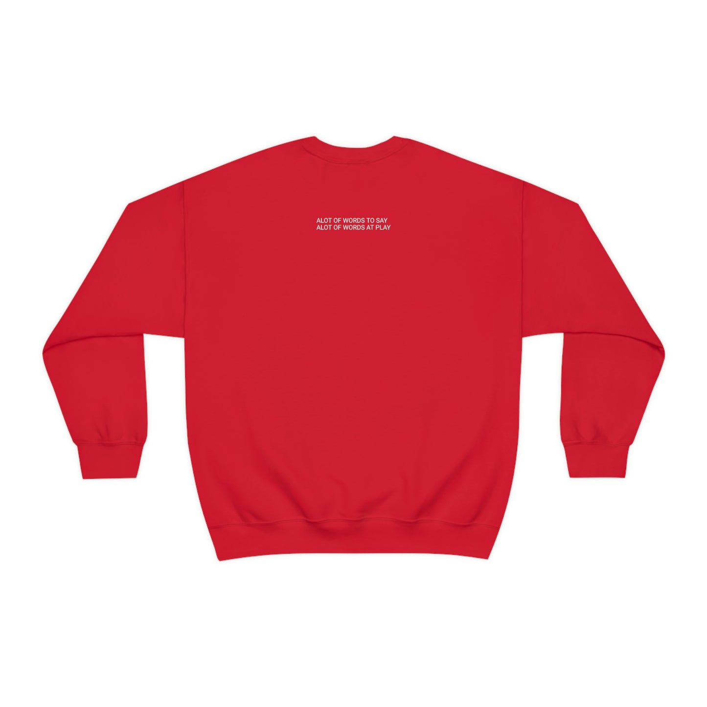 Unisex "Word Up Wednesdays Logo" Crewneck Sweatshirt