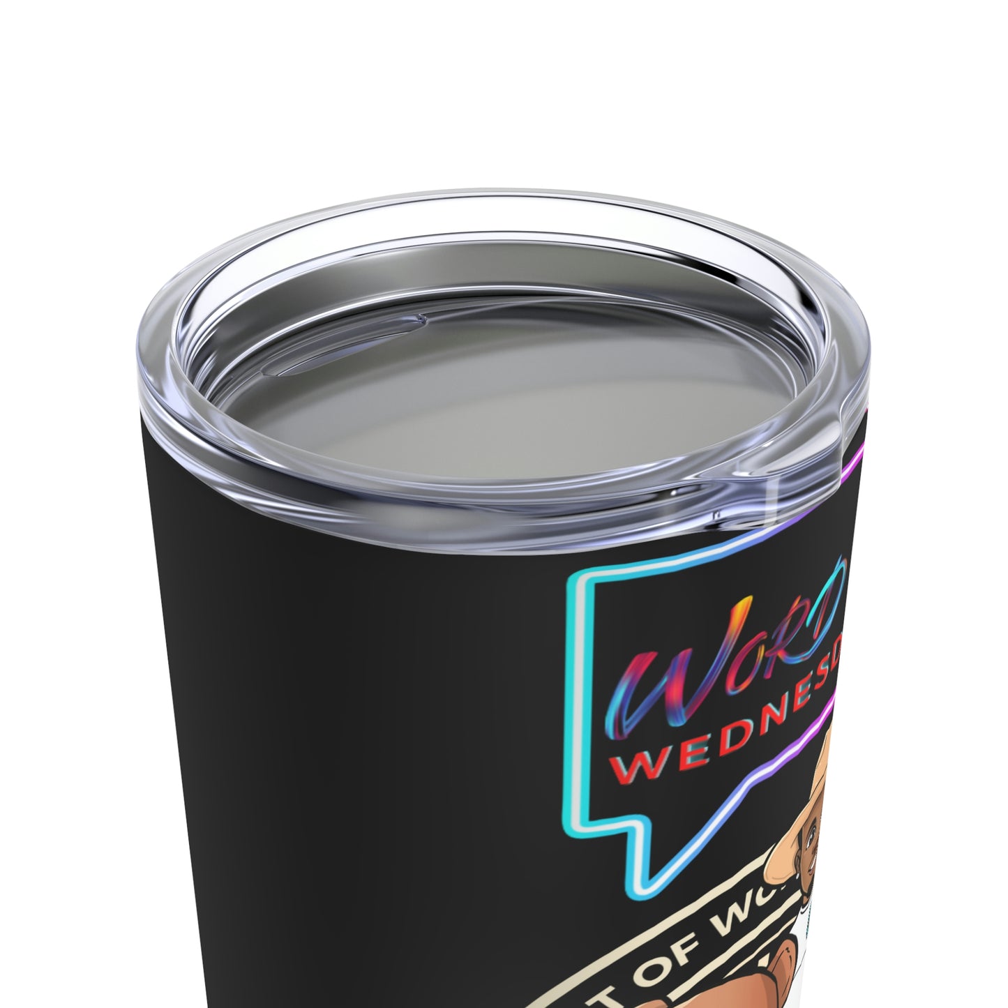 Word Up Wednesdays Promo Tumbler 20oz