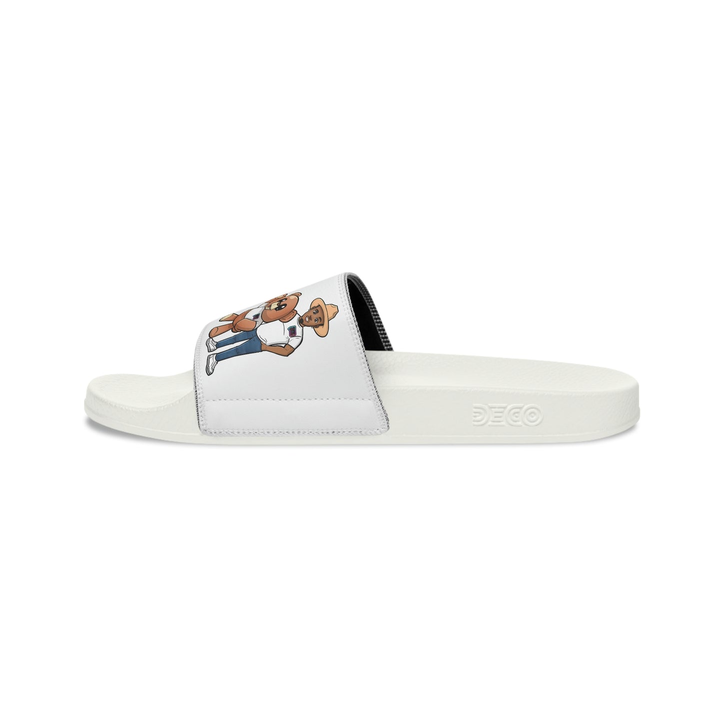 "Henry and Wordy Bear" Youth Slide Sandals