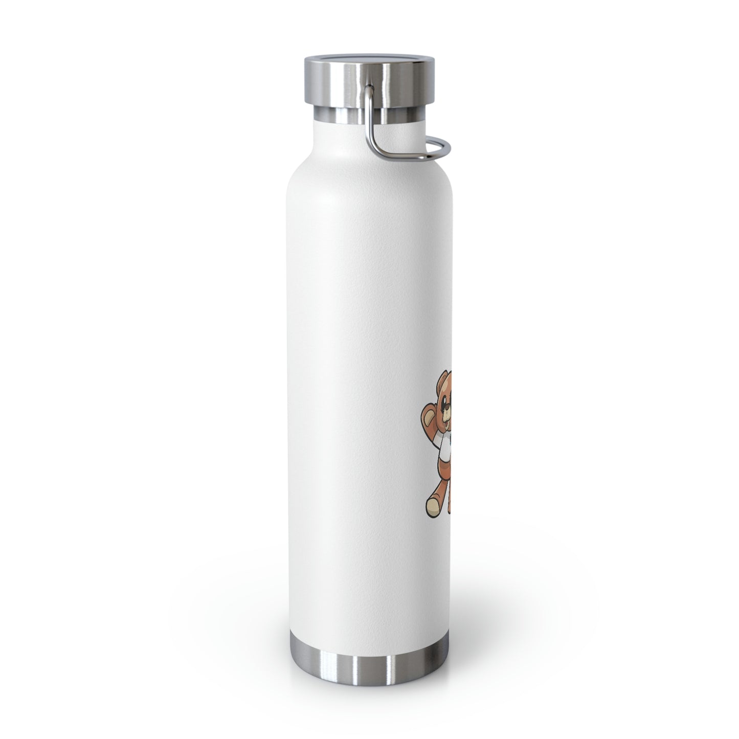 "Henry and Wordy Bear" Copper Vacuum Insulated Bottle, 22oz