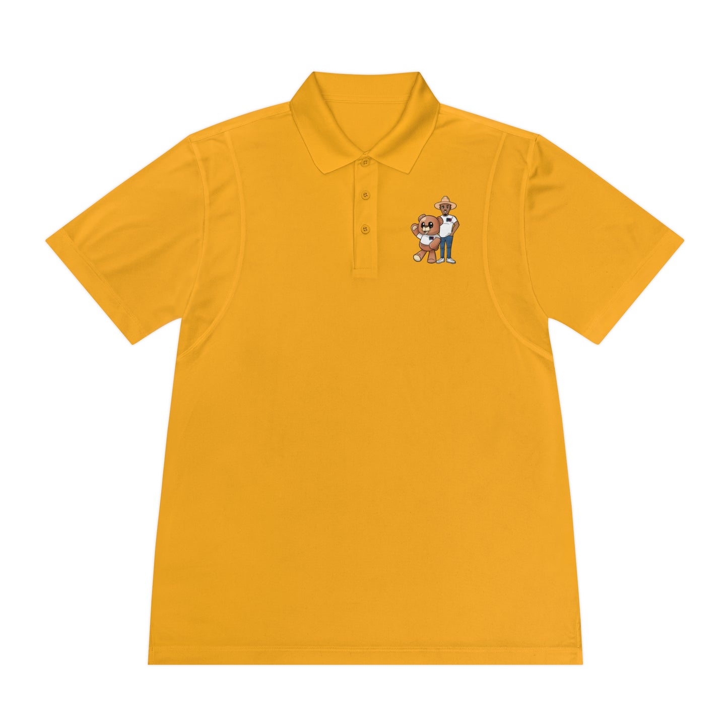 Men's "Word Up Wednesdays" Logo Sport Polo Shirt