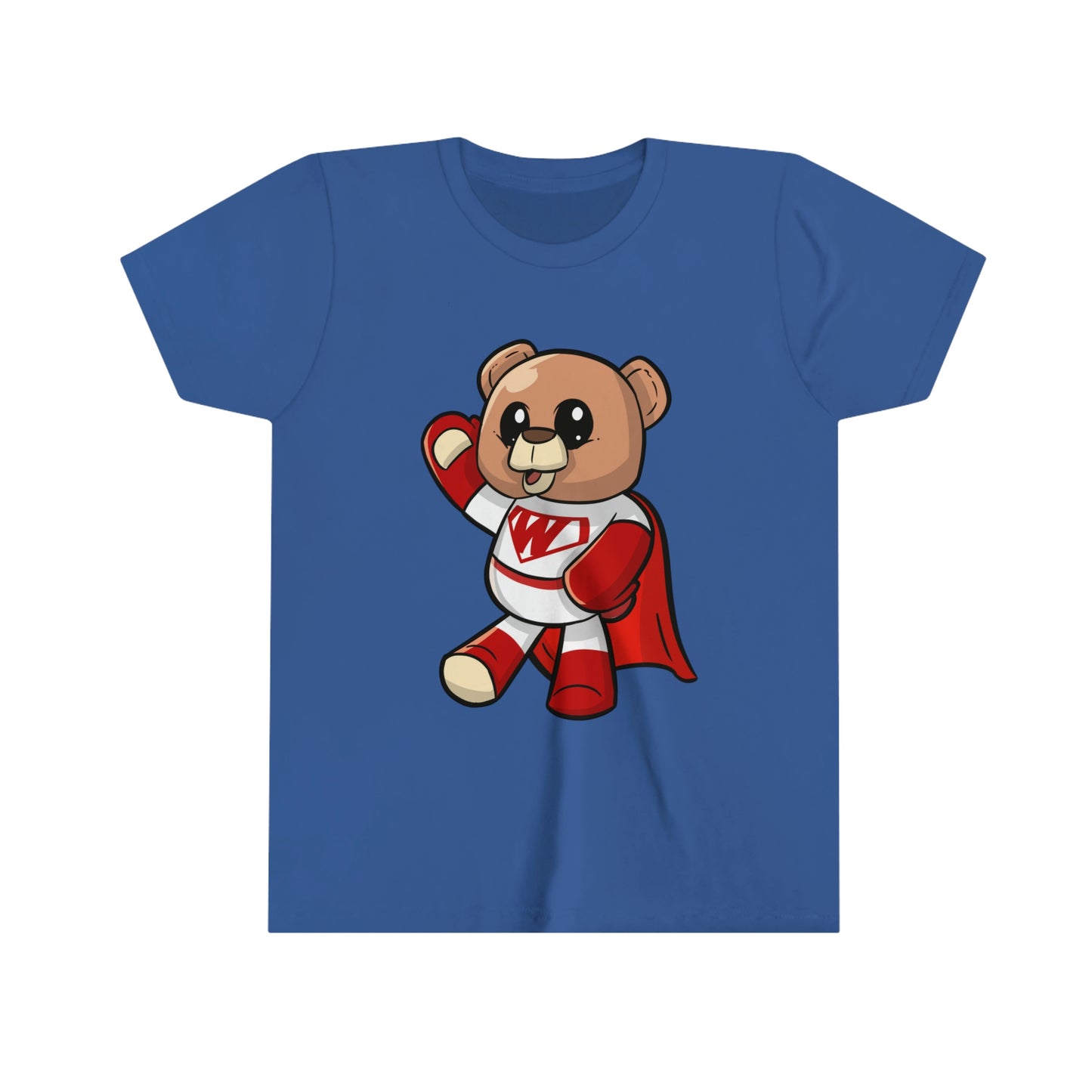 Youth "Super Wordy Bear" Graphic Tee