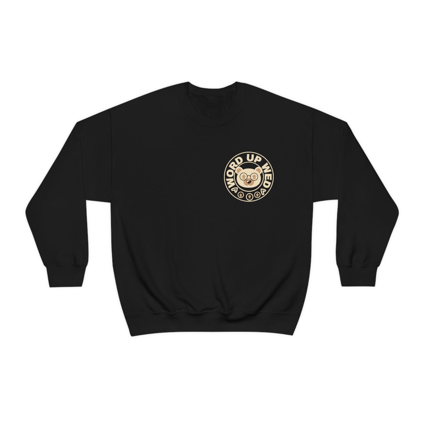 Unisex "Word Up Wednesdays Logo" Crewneck Sweatshirt