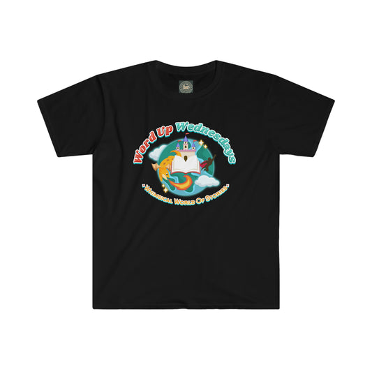 Unisex "Word Up Wednesdays Whimsical World Of Stories" Tee