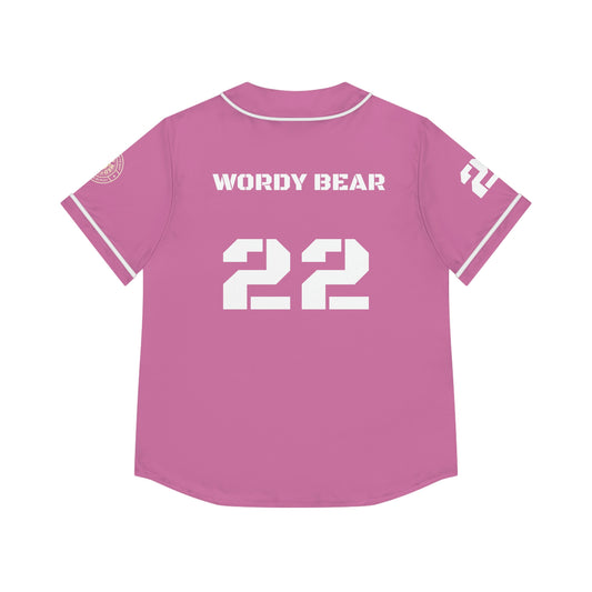 Women's "Wordy Bear" Allstar Baseball Jersey