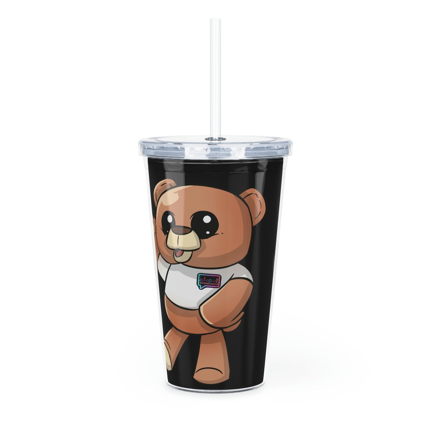 Kids "Wordy Bear" Double Sided  Tumbler