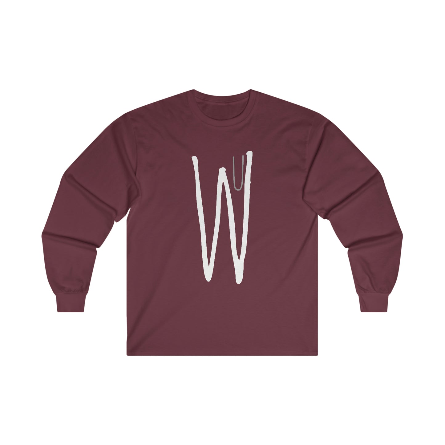 WU University Graphic Long Sleeve Unisex Tee