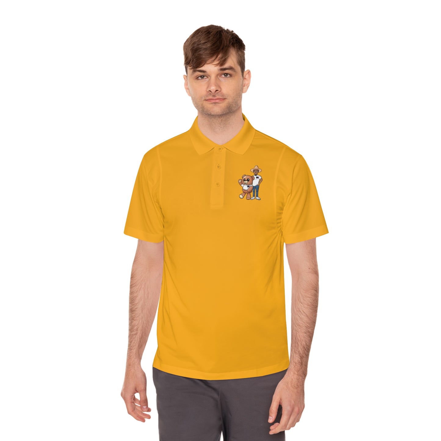 Men's "Word Up Wednesdays" Logo Sport Polo Shirt