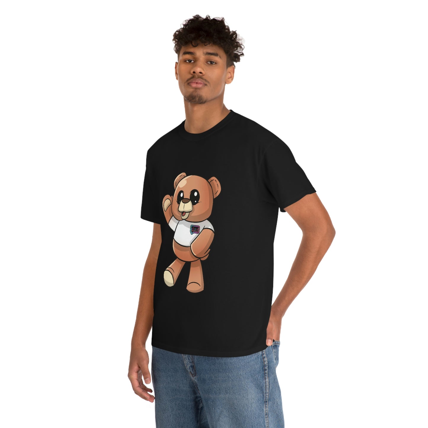 "Wordy Bear" Unisex Heavy Cotton Tee