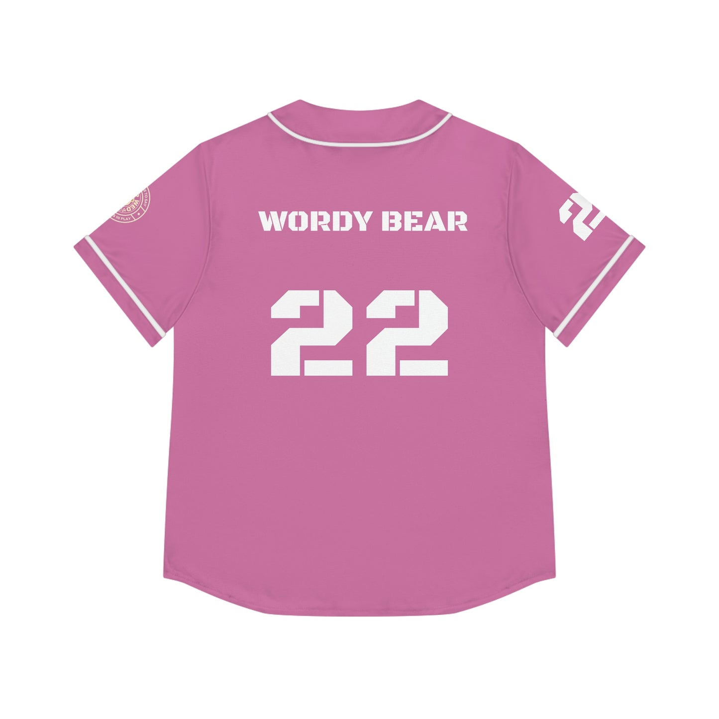 Women's "Wordy Bear" Allstar Baseball Jersey