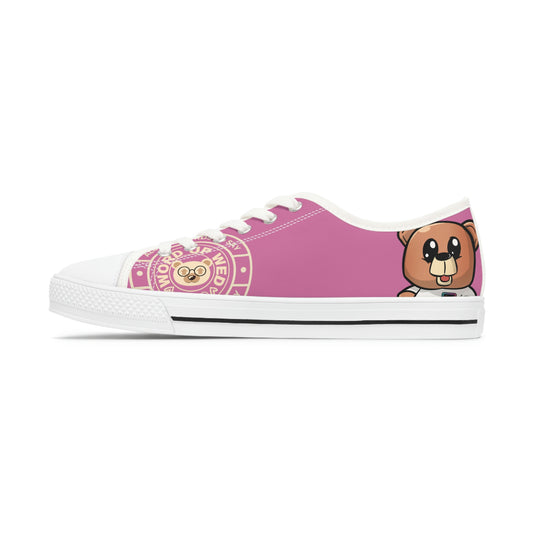 Women's Low Top Wordy Bear Skaters