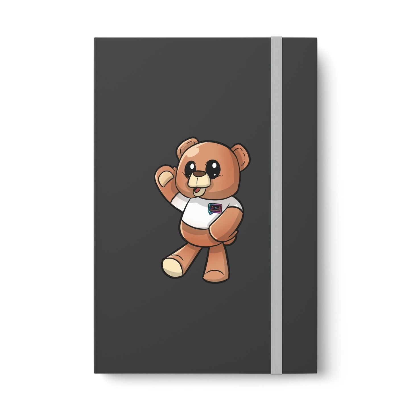 "Wordy Bear" Color Contrast Notebook - Ruled