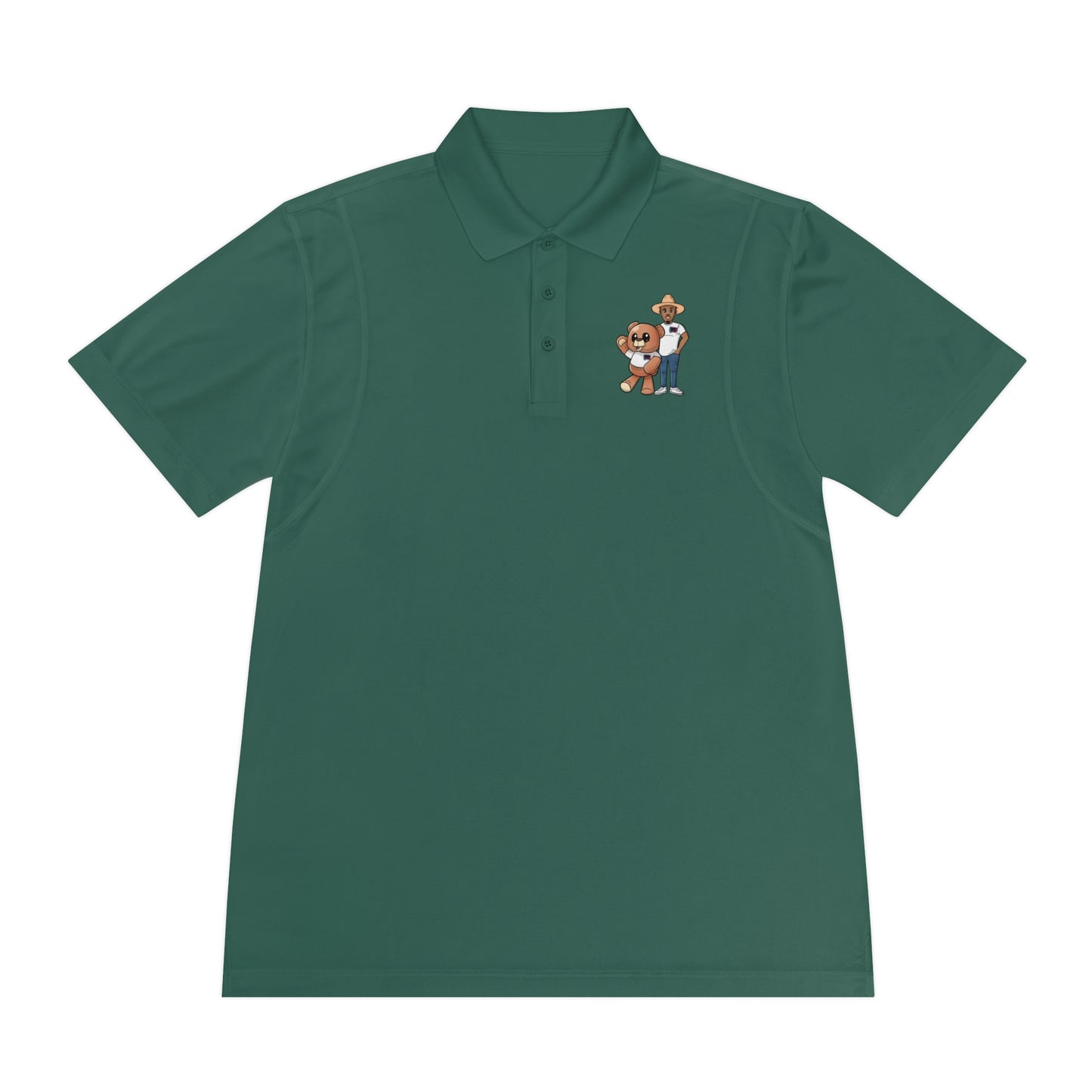 Men's "Word Up Wednesdays" Logo Sport Polo Shirt