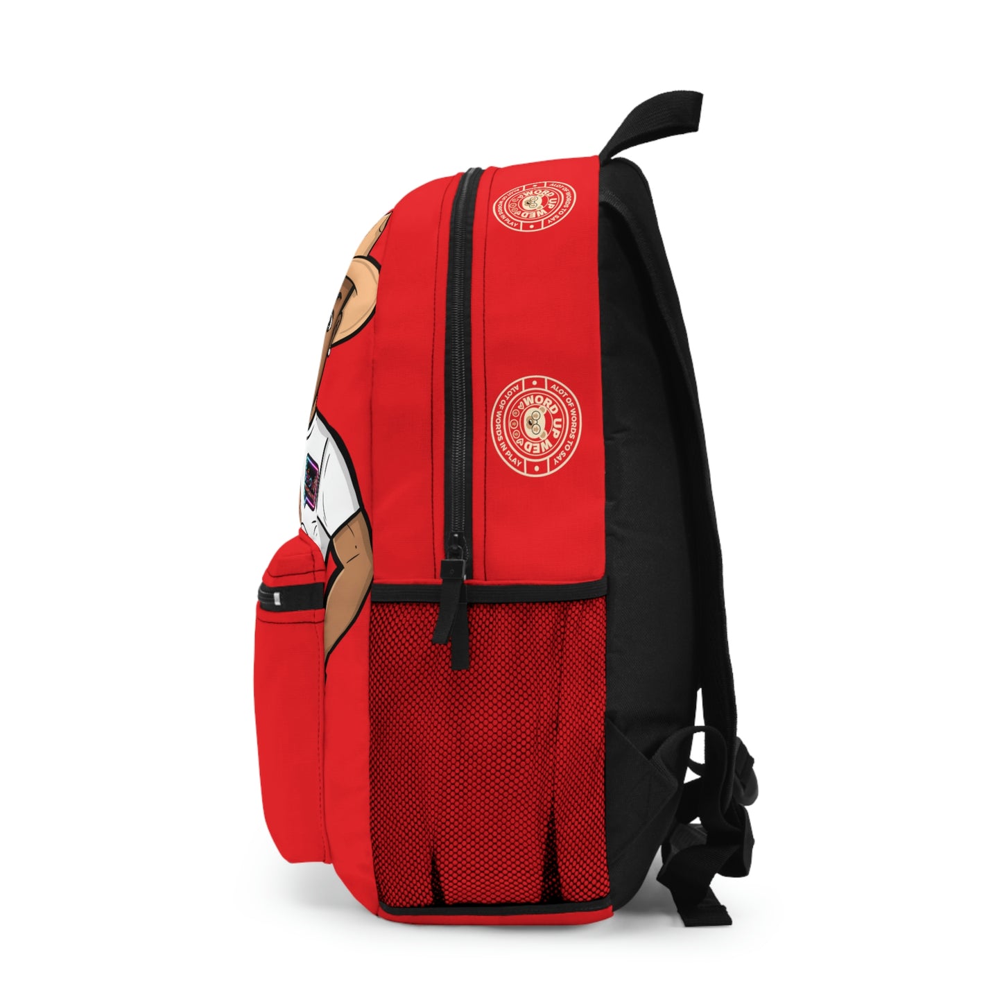 Word Up Wednesday's Red Classic School Backpack