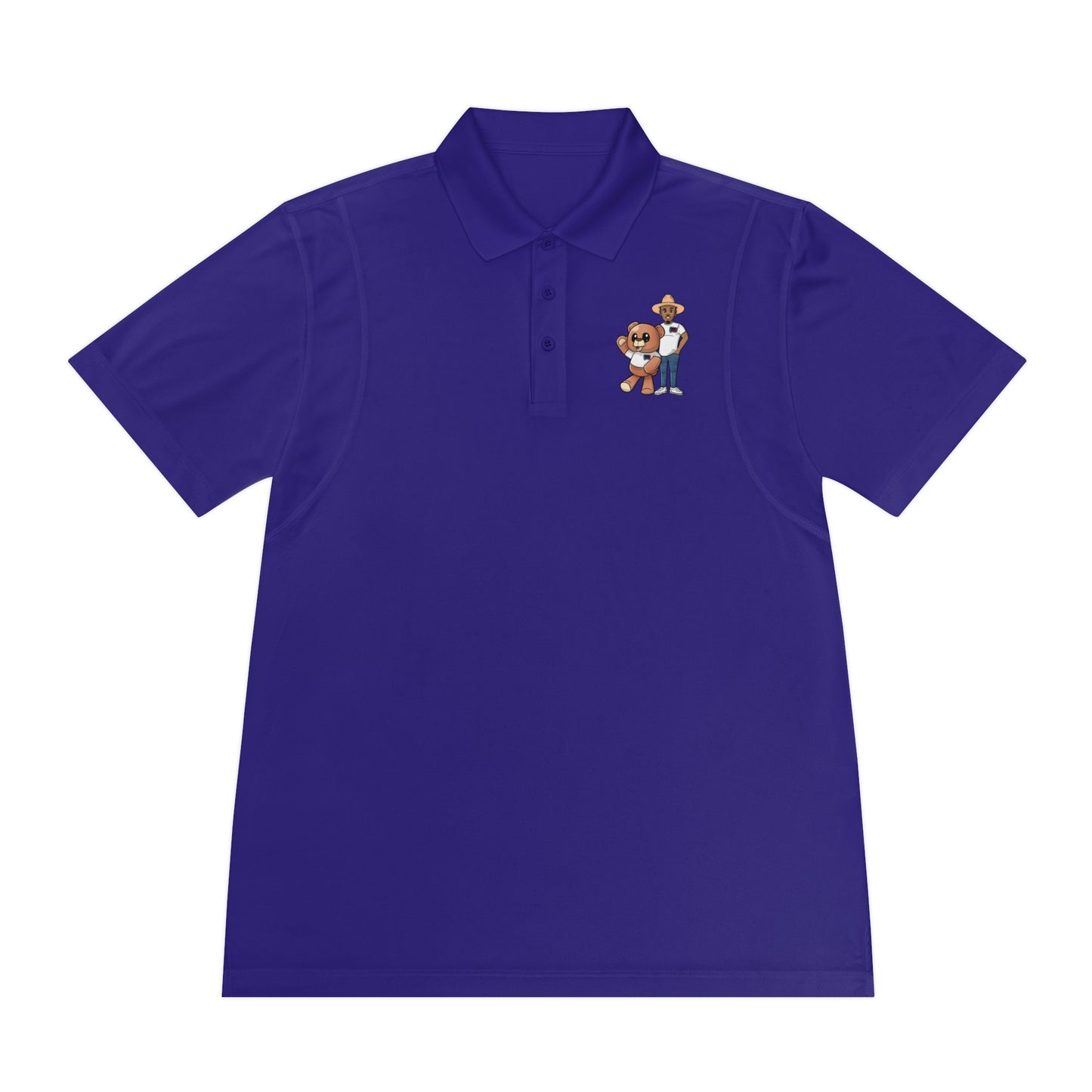 Men's "Word Up Wednesdays" Logo Sport Polo Shirt